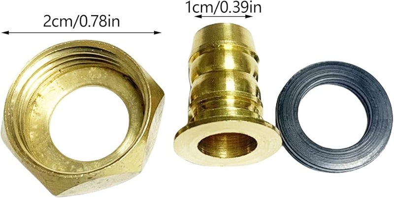 High Temperature Resistant Copper Quick Install 4 Point Internal Thread Fittings For Gas Water Heater - Image 5